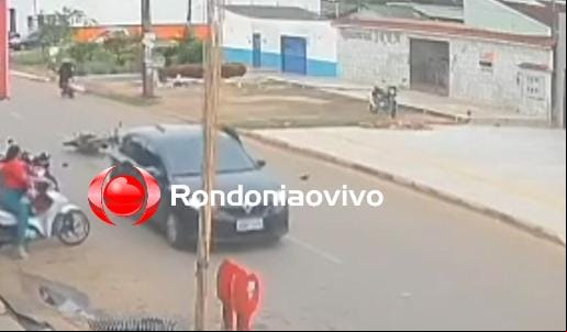 NA PAU FERRO: Vídeo mostra acidente que deixou motociclista lesionado 