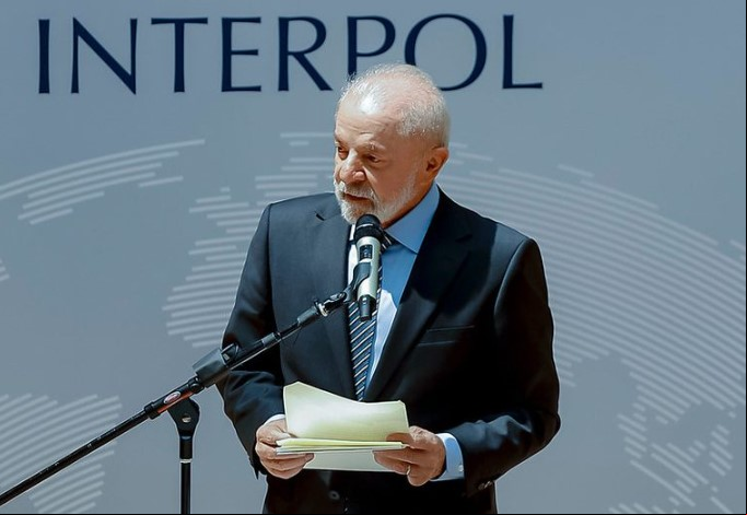NA INTERPOL: Lula diz que combate ao crime organizado requer ações coordenadas entre países