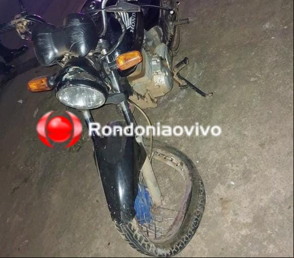 TRÊS E MEIO: Piloto de Honda Titan sofre queda ao ar por buraco na zona Sul
