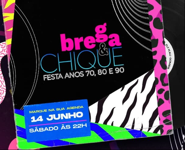 DANÇANTE: Concorra ao sorteio de ingressos para a festa Brega & Chique